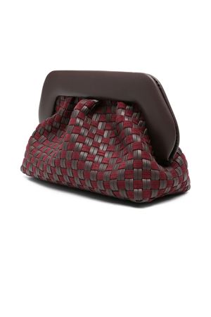 Borsa a spalla Vegan marrone e bordeaux THE MOIRE' | TMFW25BMWSUE109EBONY